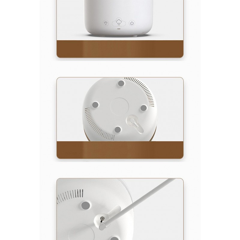 New Cloud Rain Air Humidifier Essential Oil Aromatherapy Diffuser USB Mute Mist Air Humidifier With Colorful Light