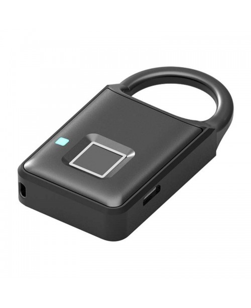 Fingerprint Lock Electronic Smart Padlock Househol...