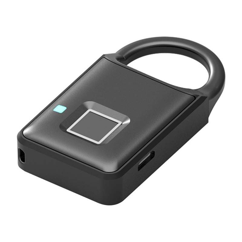 Fingerprint Lock Electronic Smart Padlock Househol...
