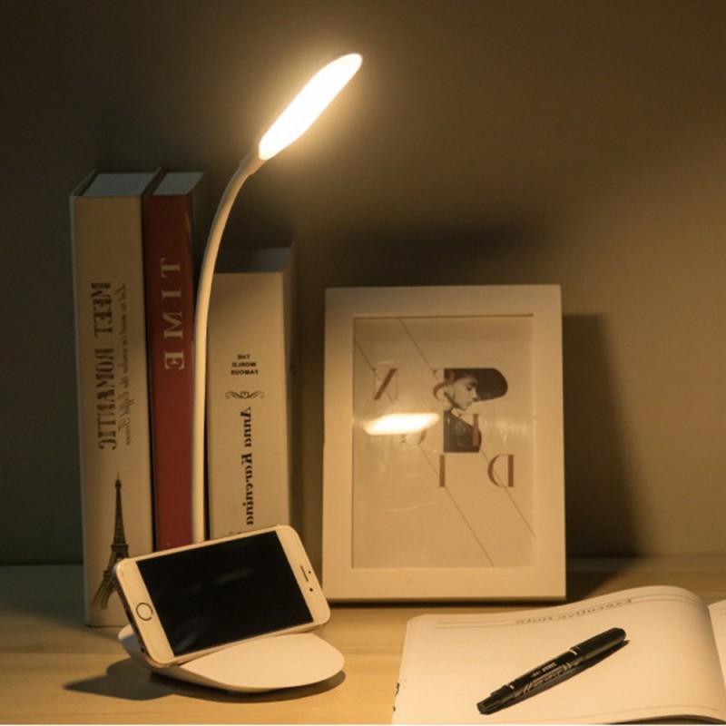 LED Desk Lamp Eye Protection Desk Pupil Dormitory ...