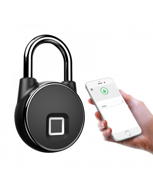 Fingerprint APP Smart Lock Anti-theft Electronic P...