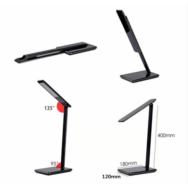 Huawei Apple Wireless Charging Desk Lamp LED Eye Protection Desk Lamp Bedside Folding