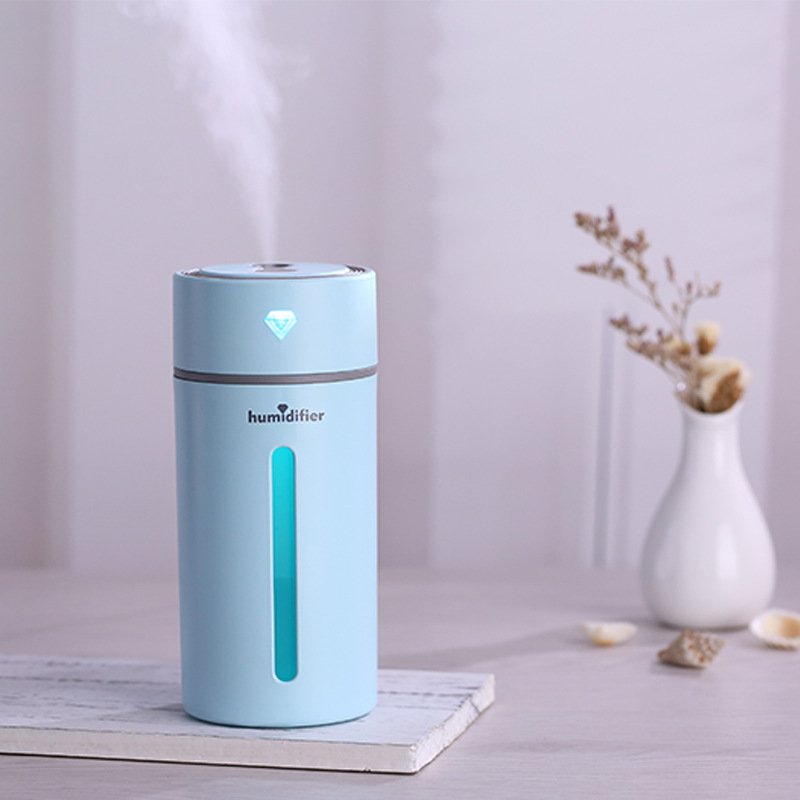 New Diamond Humidifier Car Colorful Light Humidifi...