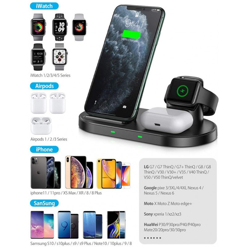 Multifunctional wireless charger