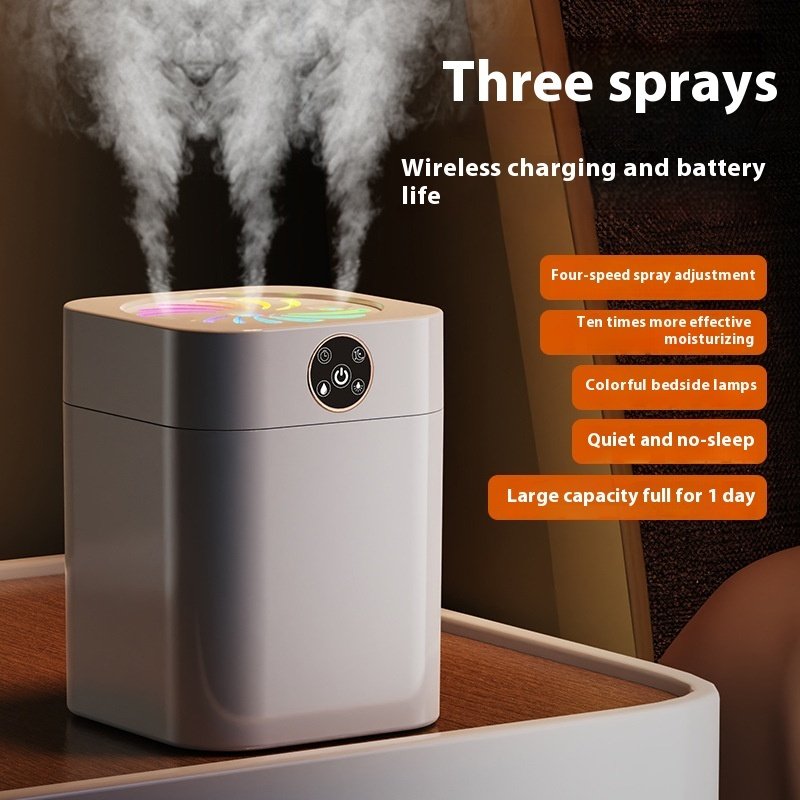 Fashion Super Large Mist Humidifier Household Mute