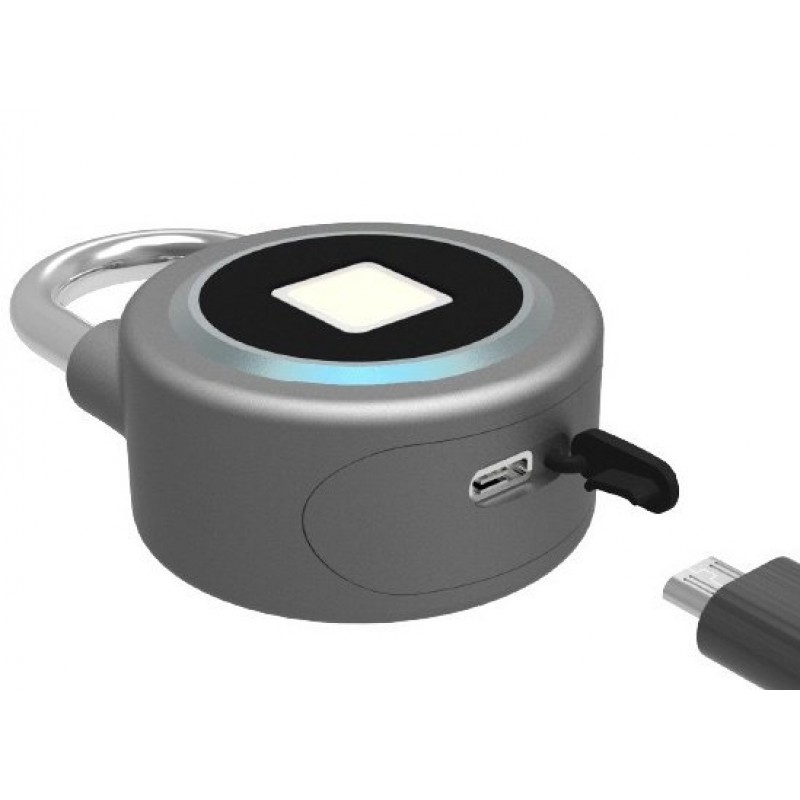 Smart lock fingerprint padlock mobile phone APP control Bluetooth unlocking luggage fingerprint lock trolley case fingerprint lock