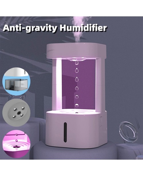 Creative Anti-gravity Water Drop Humidifier Air Co...