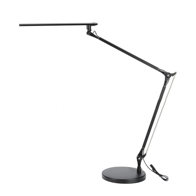LED Desk Lamp Eye Protection Reading Long Arm Dimming And Color-changing Desk Lamp
