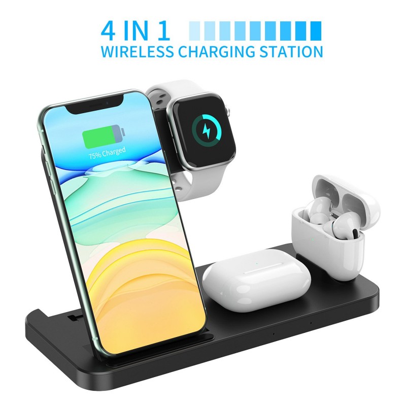 Wireless charger Three-in-one wireless charger for...