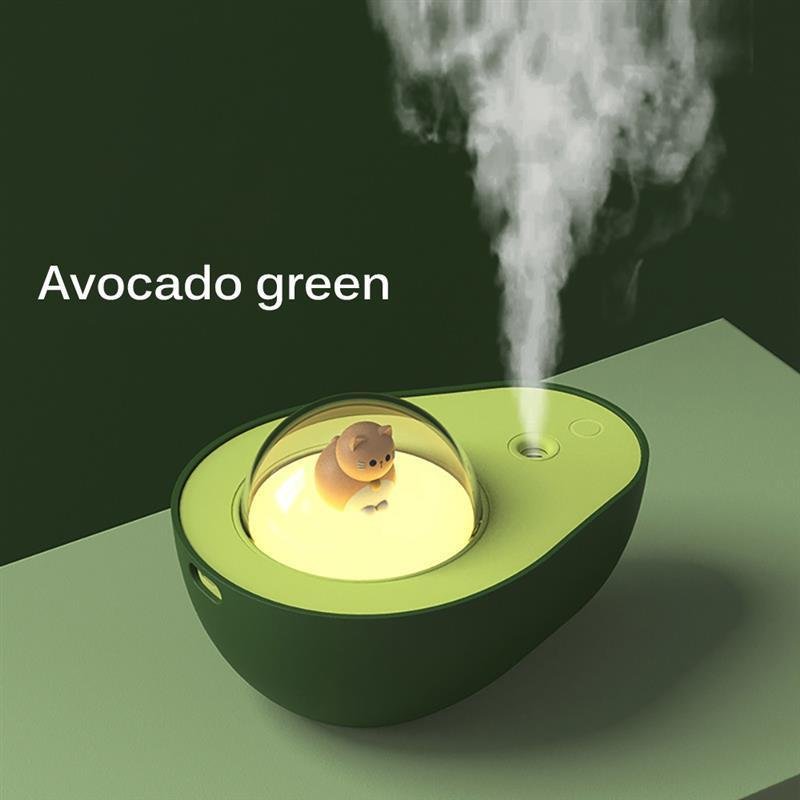 Avocado Mini Spray Humidifier USB Charging Night L...