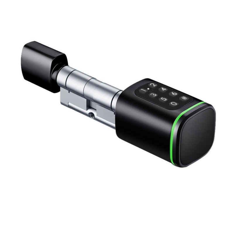 Password Card Smart Lock Cylinder Graffiti Through Bluetooth Unlock