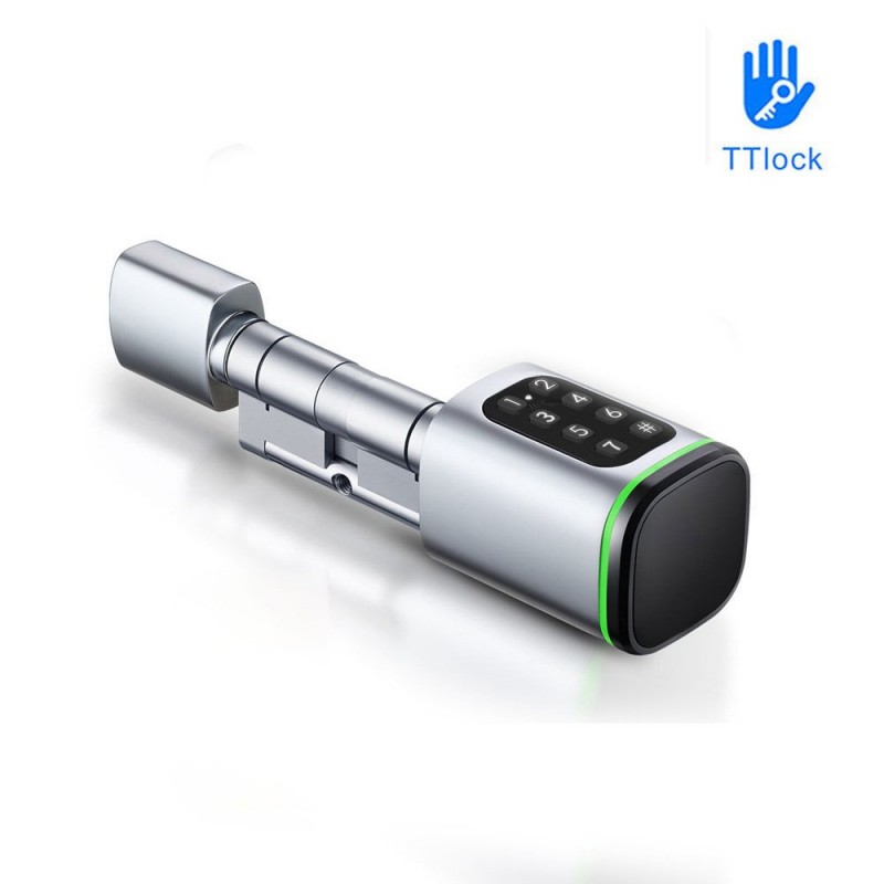 Password Card Smart Lock Cylinder Graffiti Through Bluetooth Unlock